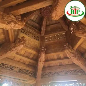 Nhà Gỗ Lục Giác 02 nha luc giac